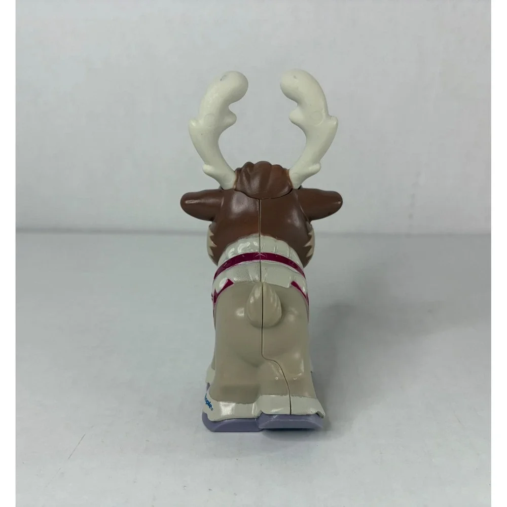 Fisher Price Little People Disney Frozen Sven Reindeer Figure GGV30 Brown Purple